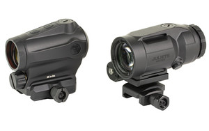 Sig Sauer ROMEO/Juliet Combo Gen II, Romeo5XD Red Dot with Juliet5 Micro Magnifier, 5X24mm, 2 MOA Dot with 65 MOA Circle, Black SORJ5X201