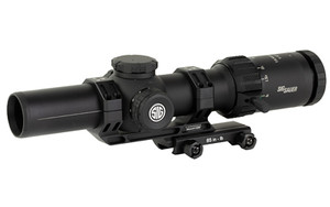 Sig Sauer Tango MSR, Rifle Scope, 1-10X28mm Second Focal Plane, 34mm Maintube, MSR-BDC10 Illuminated MOA Reticle, Black, Includes ALPHA-MSR Cantilvered Mount SOTM11000