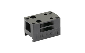 Shield Sights Picatinny to Weaver Mount, Black, Triple H Spacers, Aluminum MNT-PICA-ALI-SMS-RMS
