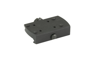 Shield Sights Picatinny to Weaver Mount, Black, Thumb Nut, For SMS/RMS Manufactured by JP Enterprises MNT-PICA-JP-SMS-RMS