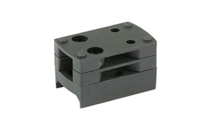 Shield Sights Picatinny to Weaver Mount, Black, Triple H Spacers, Polymer MNT-PICA-POL-SMS-RMS