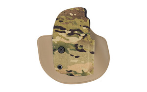 Safariland Gravity, Outside Waistband Holster, Paddle Attachment, Cordura Finish, MultiCam, Fits Sig P365/X/XL, Laminate Construction, Right Hand 1338215