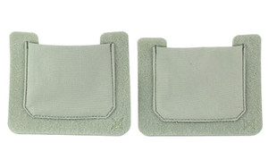 Vertx Stretch Pocket, Small , Velcro Backing, Elastic Pockets, Gray, 2 Pack VTX5231