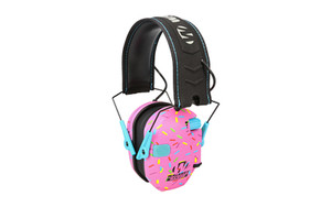 Walker's Razor Slim, Electronic Earmuff, Pink Sprinkle GWP-RSEM-SPRNKP
