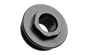 CMMG ZEROED HUB Mount, Direct Thread .578X28 to HUB 1.375X24, Nitride Finish, Black 11DB023