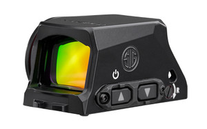 Sig Sauer ROMEO-X PRO, Green Dot, Enclosed Emitter, 1X Magnification, 24mm Objective, 32 MOA Circle with 2 MOA Green Dot, Black, For SIG-LOC Footprint SORX1570