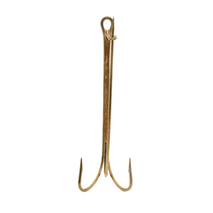 Mustad Double Live Bait/Liver Hook With Safety Pin - Bronze 5pk