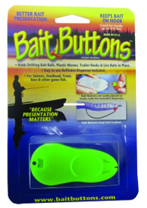 Bait Button Orginal Dispnsr, Green 100pc