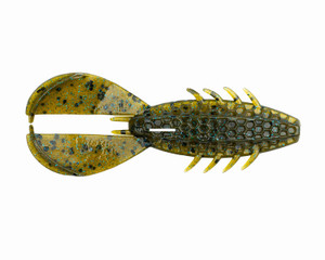 BaitFuel HexTek The Rascal, 3.5'' Green Pumpkin Blue