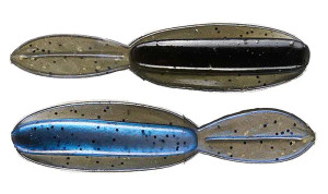 BaitFuel NanoShad, 2'' Black Ice 18pk