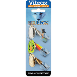 Blue Fox Super Vibrax: Asst, 3/16oz 2.44'' Tri Pack 02