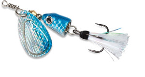 Blue Fox Vibrax Shallow Spnr, 7/64oz 2.5'' Blue Shad