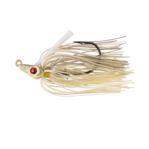 Booyah Mobster Swim Jig, 1/2oz 2.5'' Grey Ghst Bone