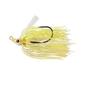 Booyah Mobster Swim Jig, 5/16oz 2.125''Chrt Ghst Bone