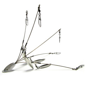 Hog Farmer Rigs, 5-Wire 4-Blade Mini