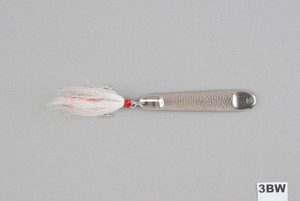 Hopkins Shorty Treble, 1.25oz 3.5'' White Bucktail