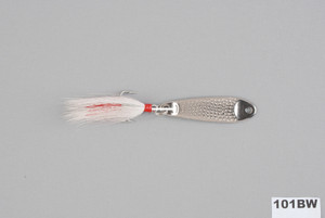 Hopkins Shorty Treble, 1oz 2.75'' White Bucktail