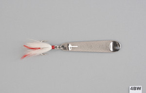 Hopkins Shorty Treble, 2.5oz 4.5'' White Bucktail
