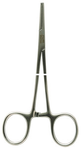 P-Line Hemostat: Bent Nose, 5'' Stainless Steel