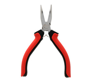 P-Line Micron Plier:BentNose, 4.5'' Chrome Vanadium