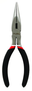 P-Line Pliers: Needle Nose, 5'' Carbon Steel