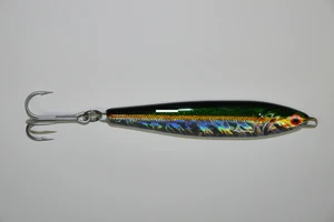 Point Wilson Anchovy Jig, 4oz Green/Nickel