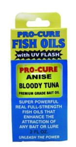 Pro-Cure Bait Oil, 2oz Anise Bloody Tuna Bait