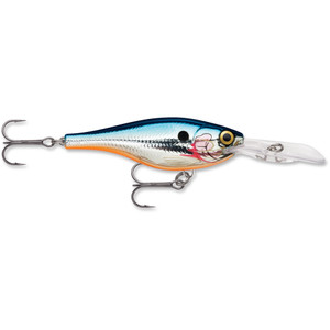 Rapala Shad Rap RS, 7/16oz 2.75'' Silver Blue