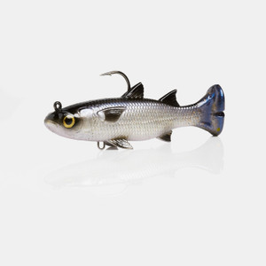 Savage Pulse Tail Mullet RTF, 4'' Silver 1pk