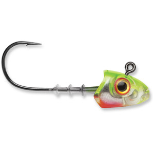 Storm 360GT Searchbait Jig, 1/4oz 3.5'' Cht Ice 2pk