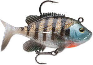 Storm WildEye Live Bluegill, 1/4oz 2'' Bluegill 3pk