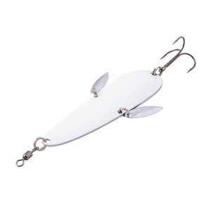 War Eagle Sonar Flash Spoon, White 1pk