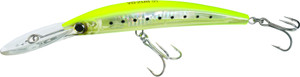 Yo-Zuri Crystal 3D Minnow DD, 1.375oz 6'' Chartreuse