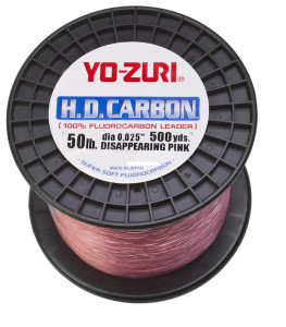 Yo-Zuri Fluorocarbon, 500 yd Pink 50lb
