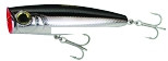 Yo-Zuri Hydro Popper, 7/8oz 3.5'' Black Silver