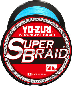 Yo-Zuri Super Braid, 600 yd Blue 65lb