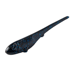 Yum Scottsboro Sniper Shad, 3'' Black Blue 8pk