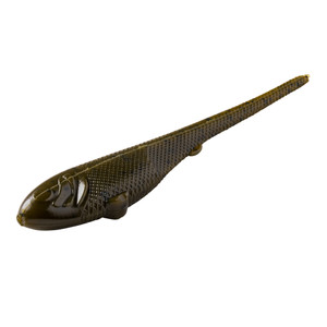 Yum Scottsboro Sniper Shad, 4'' Green Pumpkin 8pk