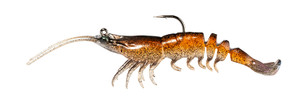Z Man PrawnstarZ, 5'' Brown Shrimp 1pk