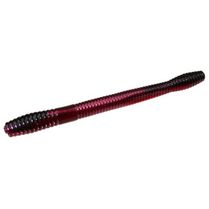 Zoom Magnum Finesse 5'', Red Shad 10pk