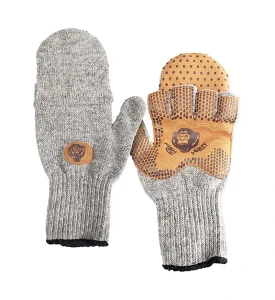 Fish Monkey - Wooly Mitten - Xxl Grey -
