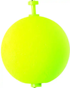 Eagle Claw - Round Float Foam Wgtd - 2in Chart 2pk 12bx - 07021-004