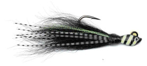 Spro - Power Bucktail - 1oz Zebra Black -
