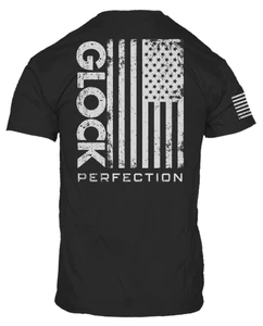 Glock Ap96391 Perfection Flag Tee S Blk