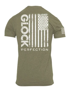 Glock Ap96398 Perfection Flag Tee M Grn