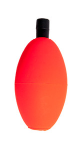 Betts Peg Foam Float, Oval 1.5'' Red 100pk