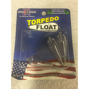 Double X Torpedo Float, Torp 1/8oz Cht 3pk