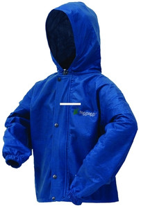 Frogg Toggs PollyWogRainSuit, SM Youth Blueberry;Blk