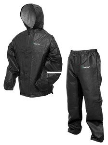 Frogg Toggs Pro Lite Suit, Mens MD/LG Carbon Black