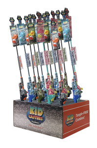 Kid Casters Cmb TF PDQ, (18) Pnk-4/Grn-6/Blu4/Blk-4
